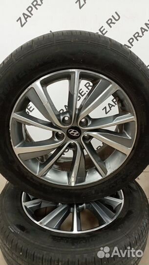 Комплект оригинальных колес R18 Hyundai Santa Fe