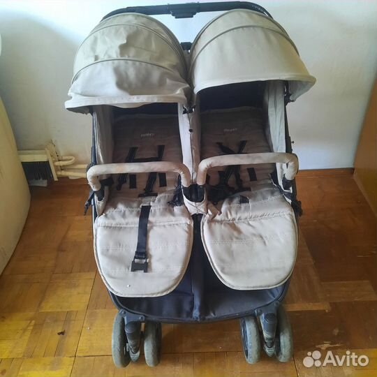 Коляска для двойни 3 в 1