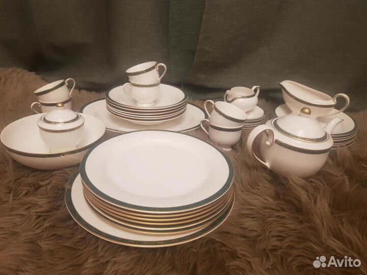 Фарфоровый сервиз Zepter Emerald на 6 персон Новый
