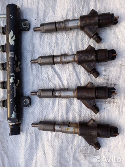 Топливная система рампа форсунки газ 3309