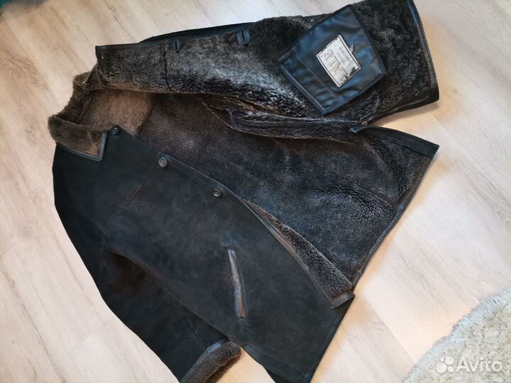 Дубленка натуральная мужская 50 52