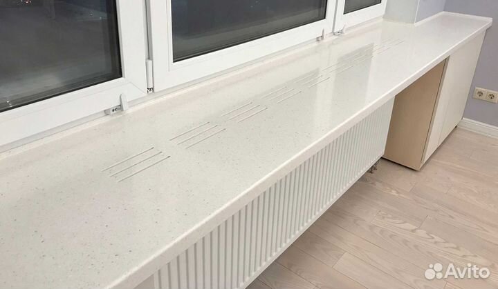 Подоконник из искусственного камня (акрил)