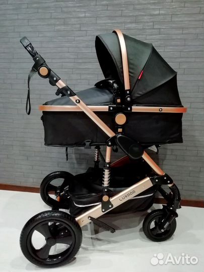 Коляска 3 в 1 Luxmom как новая