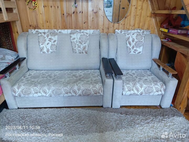 Диван и кресло