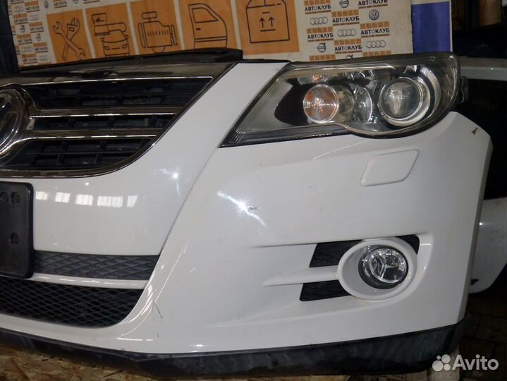 Ноускат Фольксваген Тигуан белый B9A