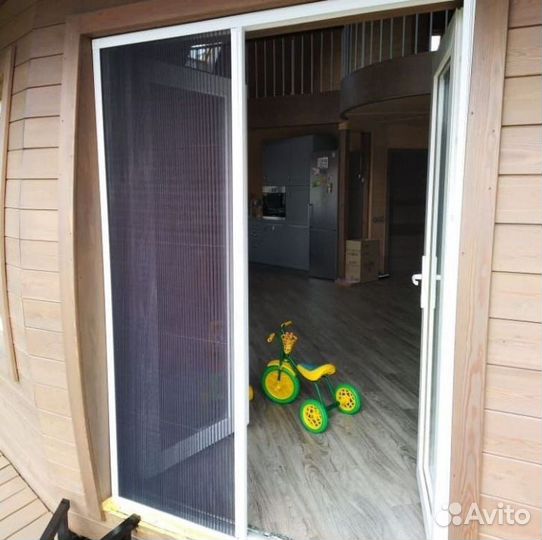 Москитная сетка гармошка