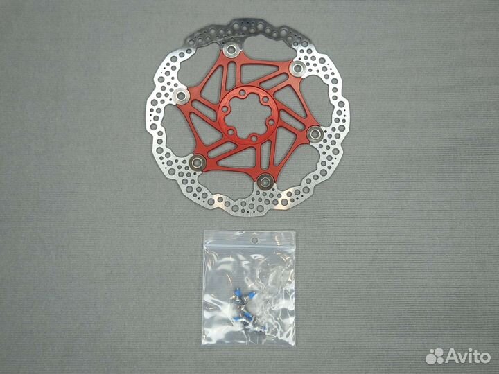 Новый ротор Hope Floating 185 мм (Red)