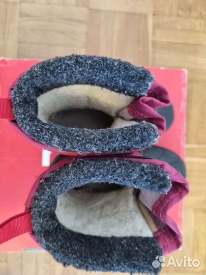 Ботинки зимние для девочки Reima, р- 22