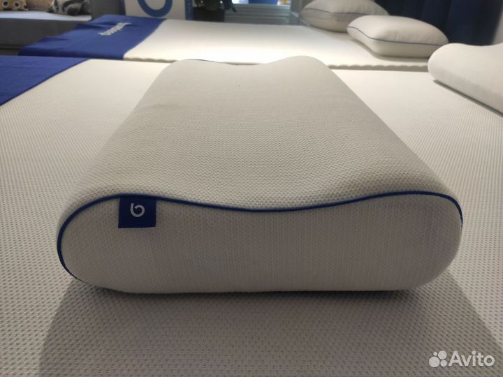 Подушка с валиками Blue Sleep Memory