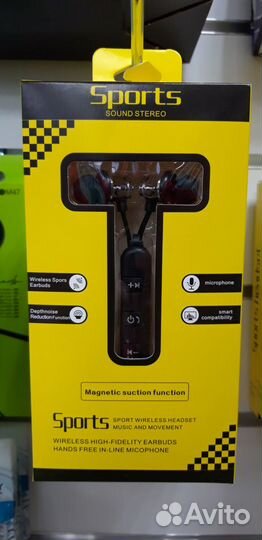 Наушники bluetooth sports т01