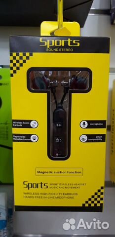 Наушники bluetooth sports т01