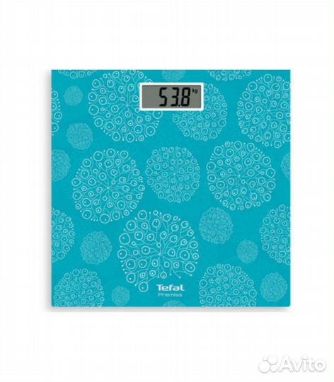 Весы напольные электронные Tefal PP1436V0 голубой