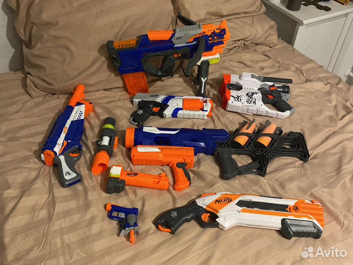 Бластеры nerf