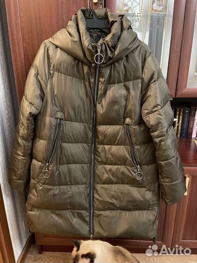 Куртка пальто пуховик зимний женский