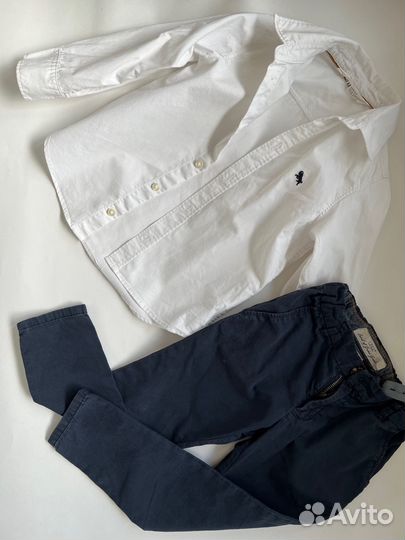 Рубашка и брюки на мальчика 98 104