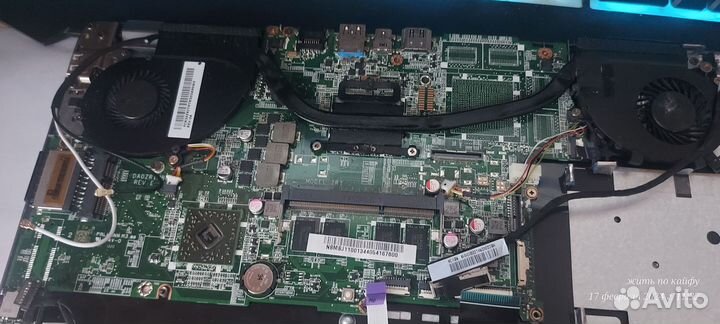 HP ноутбук на запчасти