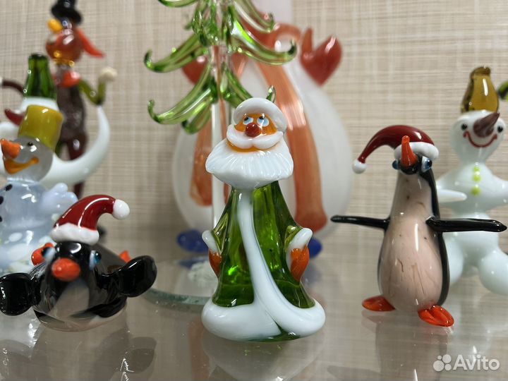 Фигурки Статуэтки стеклянные Праздник