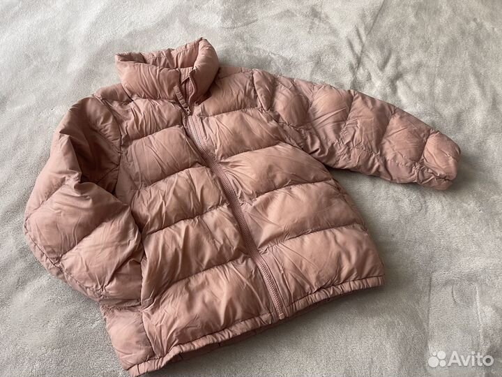 Куртка на девочку весна uniqlo р.110