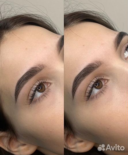 Коррекция и окрашивание бровей