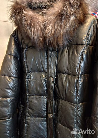 Пуховик зимний женский 56 58 размер