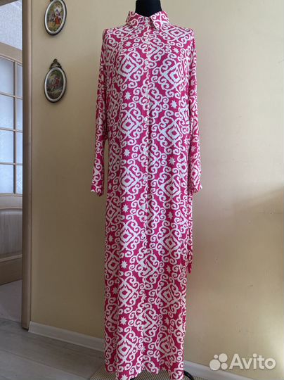 Платье - рубашка вискоза