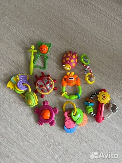 Погремушки и грызунки