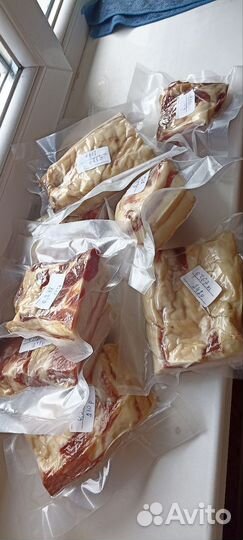 Сало домашнее х/к