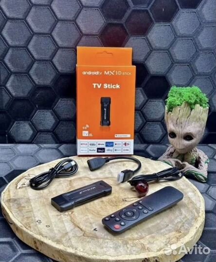 Новая Android приставка MX10 Stick Smart 2023