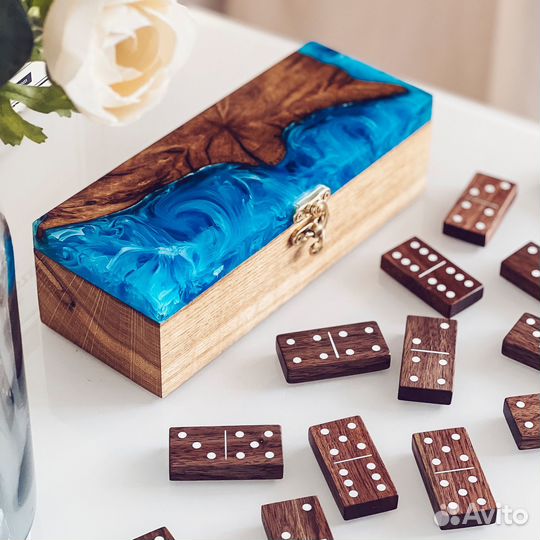 Домино ручной работы, домино коллекционное