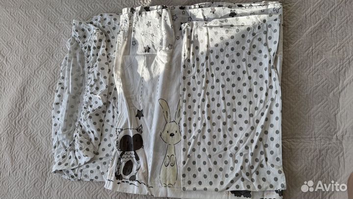 Бортики в кроватку