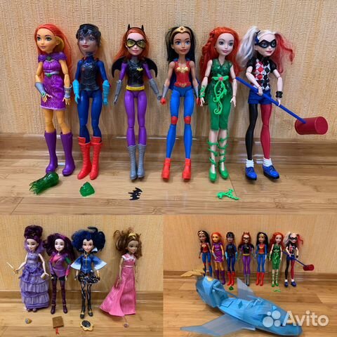 Куклы DC Super Hero Girls Mattel и Наследники