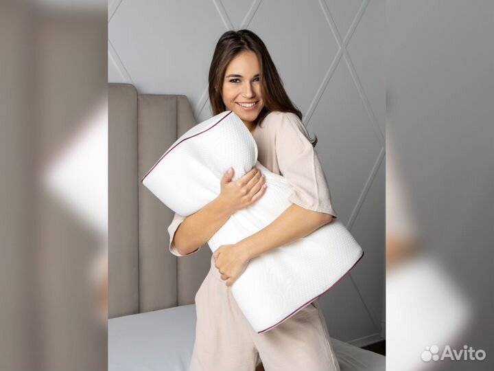 Анатомическая подушка для сна с эффектом памяти