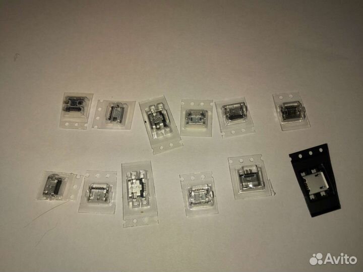 Комплект разъемов micro usb
