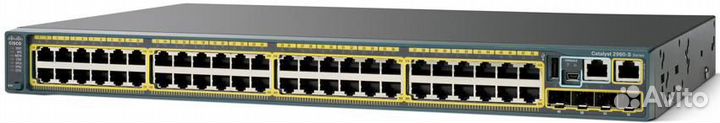 Коммутатор Cisco WS-C 2960S-48 TS- L новые и бу