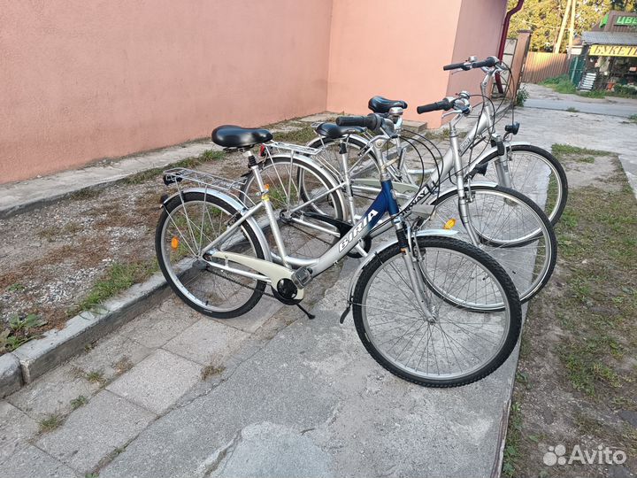 Дамские велосипеды 7 скоростная планетарка с Герм