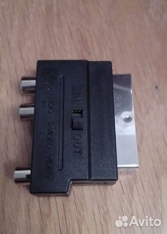 Переходник 3RCA(G) -scart