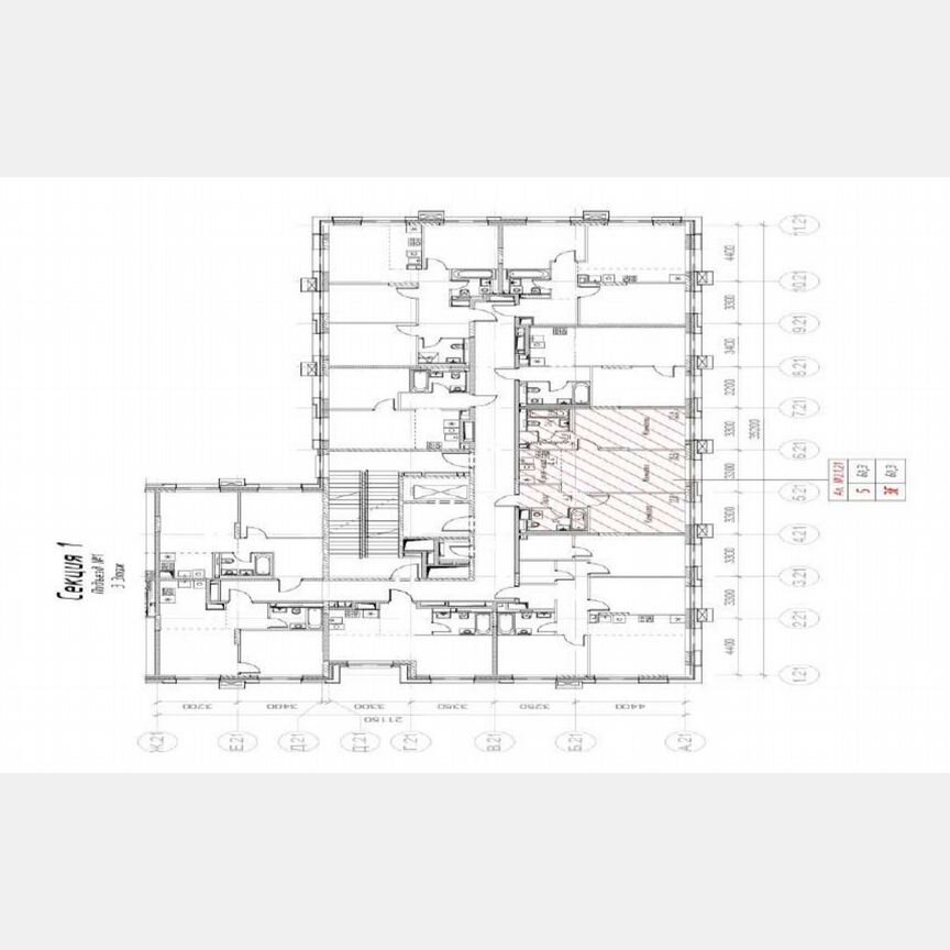 3-к. квартира, 60,3 м², 3/14 эт.