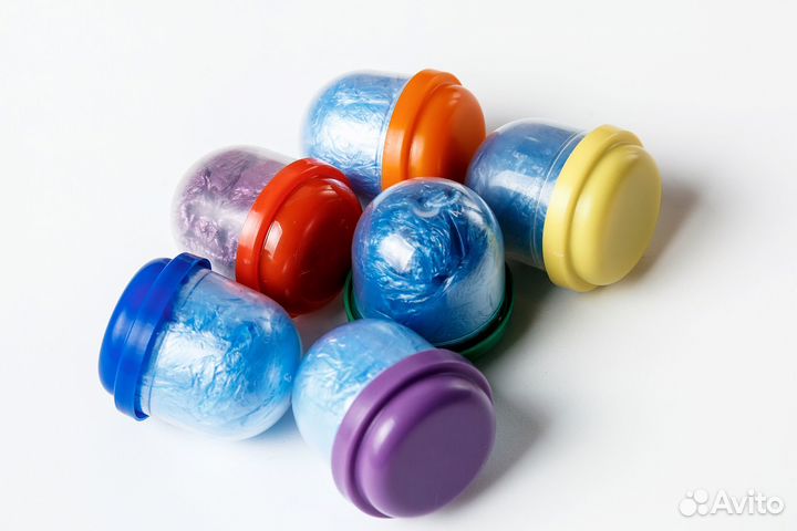 Бахилы в прозрачных капсулах 28мм (2000 шт)