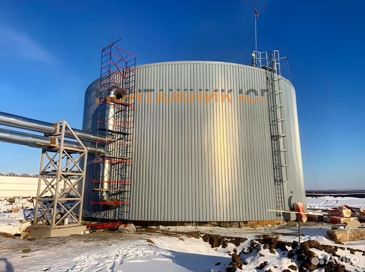 Вертикальные резервуары производство