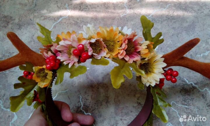 Ободок хендмейд 