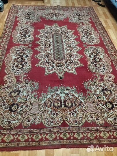 Ковер шерстяной 2 на 3 бу