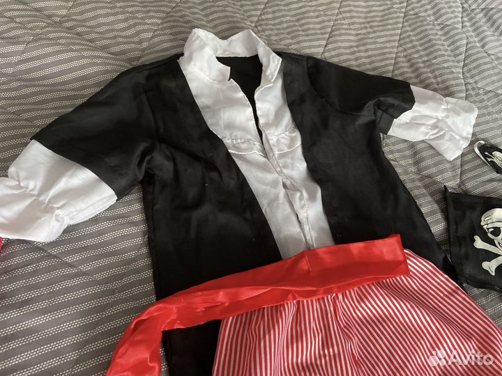 Детский карнавальный костюм пирата новогодний