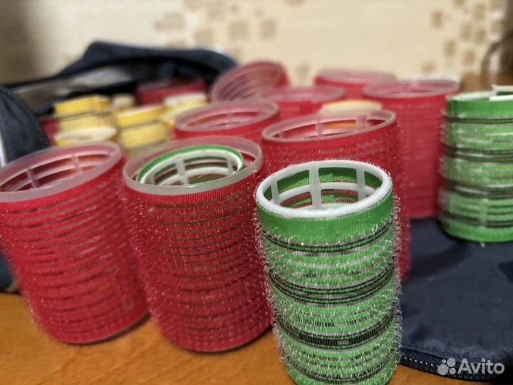 Бигуди липучки в косметичке