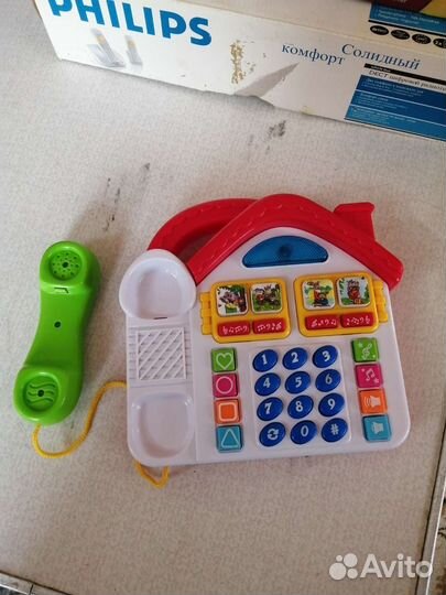 Детский телефон игрушка