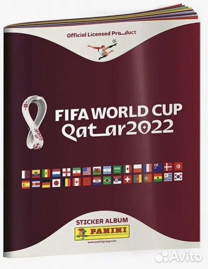 Наклейки чм 2022. Standart edition