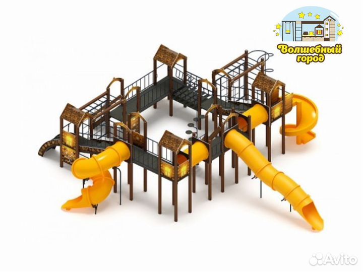 Игровой комплекс Остров детства Эко в Волгограде