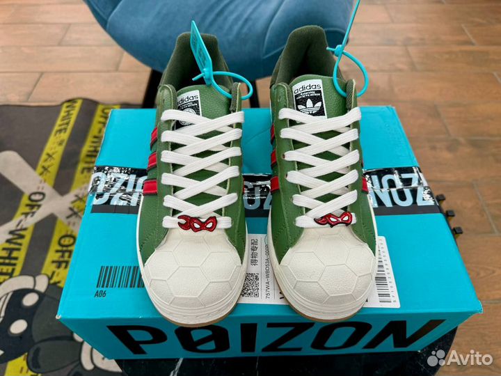 Кроссовки adidas superstar Teenage Mutant Ninja