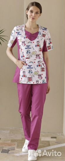 Медицинский костюм 42 новый