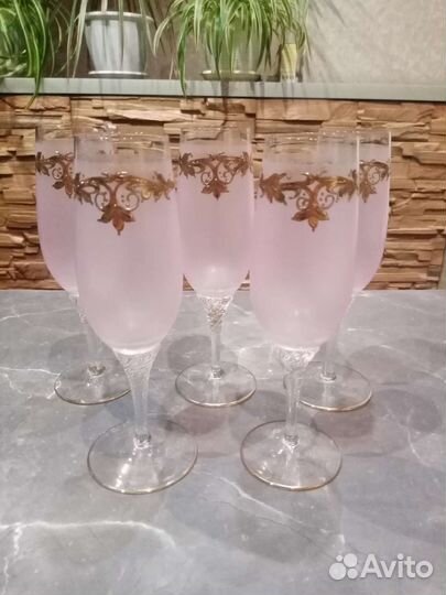 Фужеры, бокалы Чехословакия