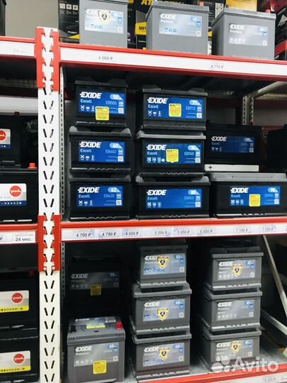 Аккумулятор Exide Excell (Иксайд) 62Ah 540A обратн